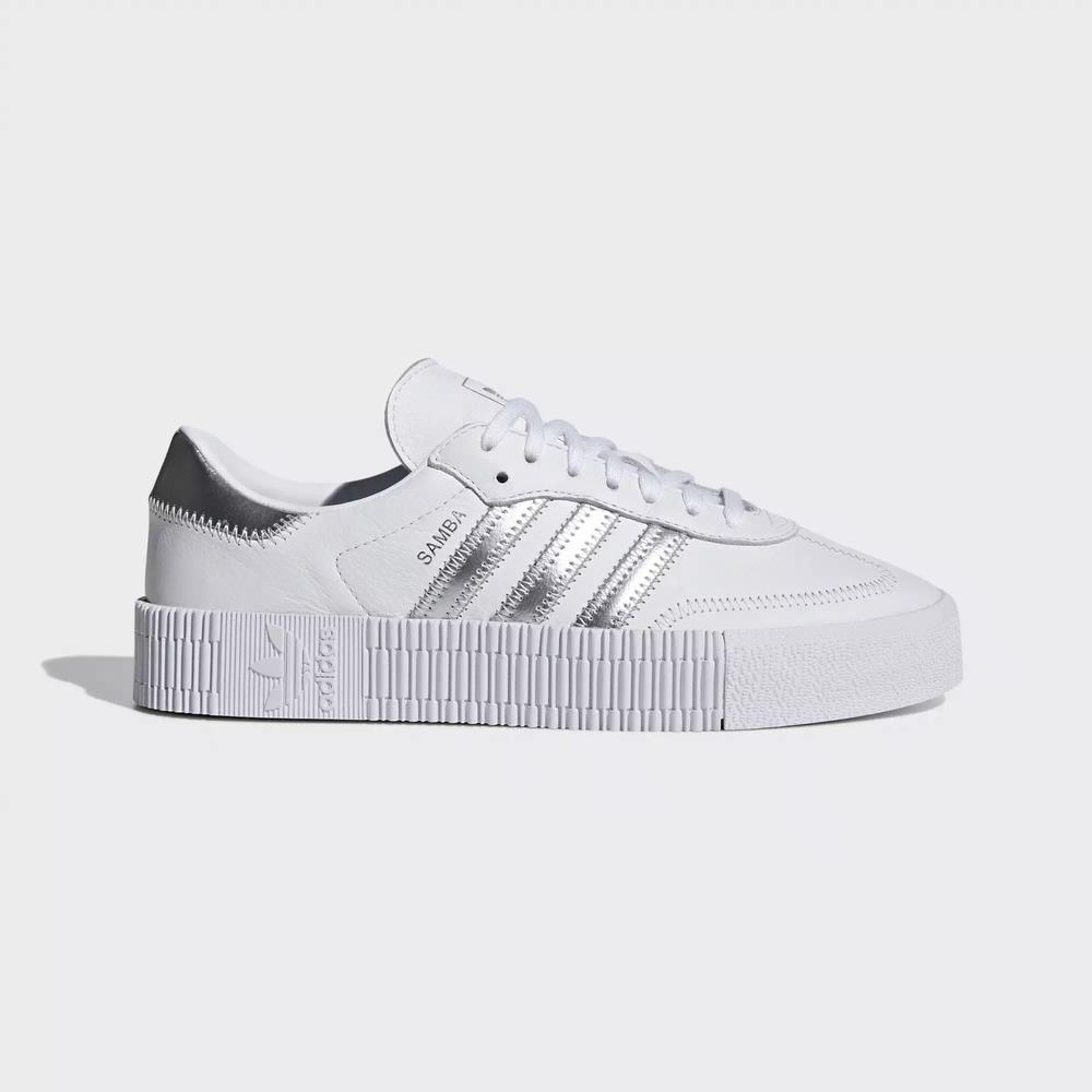 Adidas Samba Rose Tenis Blancos Para Mujer (MX-88729)